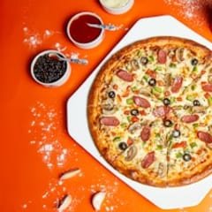 Pizza aus 72-Stunden-Teig